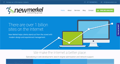 Desktop Screenshot of newmerkel.com